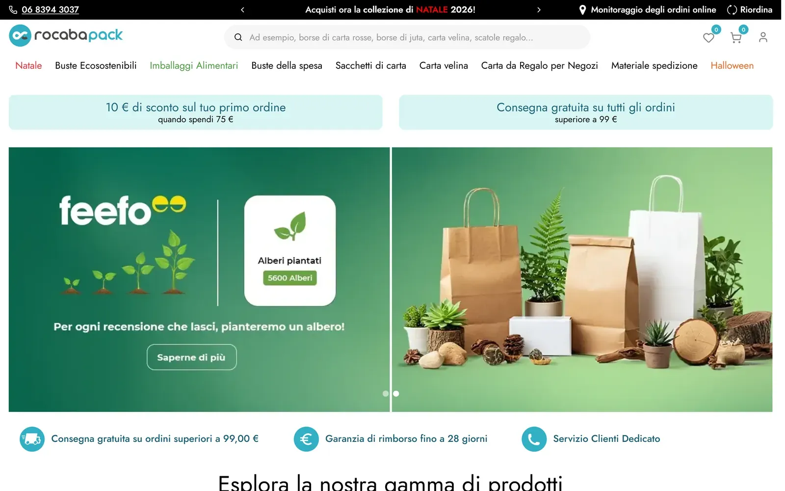 Italian storefront Rocaba Pack