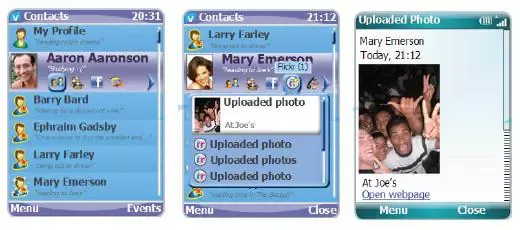 Visto Mobile app screens